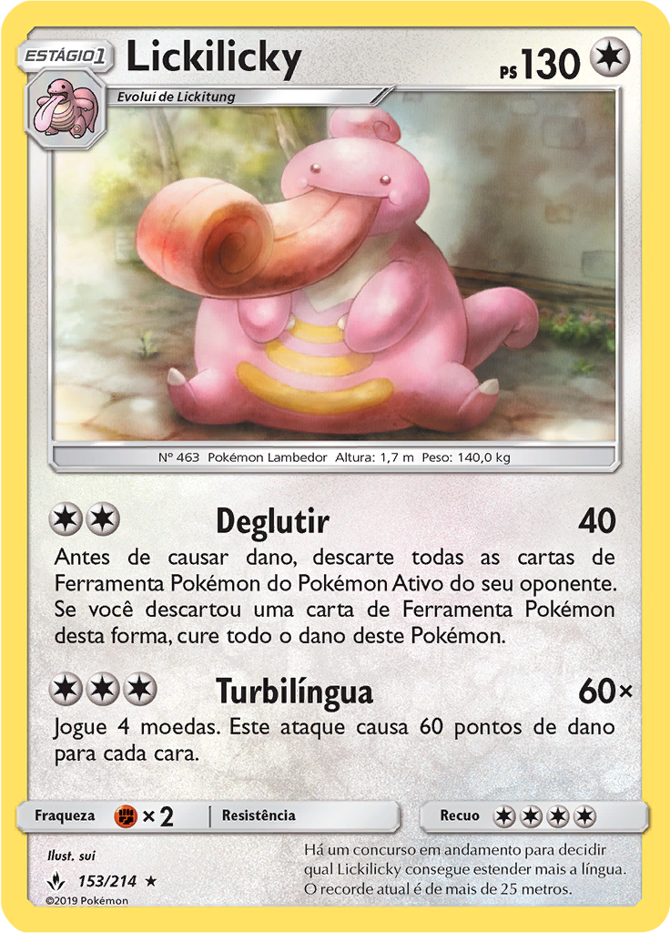 Lickilicky (Reverse Holo)