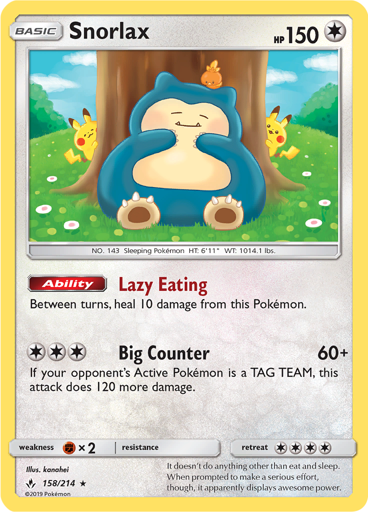 Snorlax (Reverse Holo)