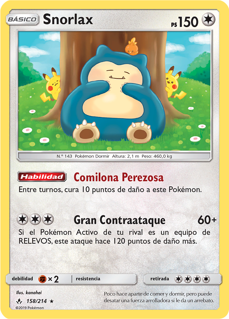 Snorlax (Reverse Holo)