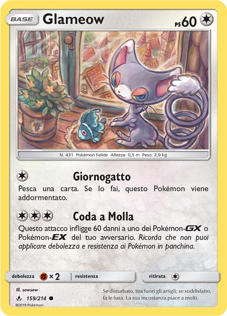 Glameow (Reverse Holo)