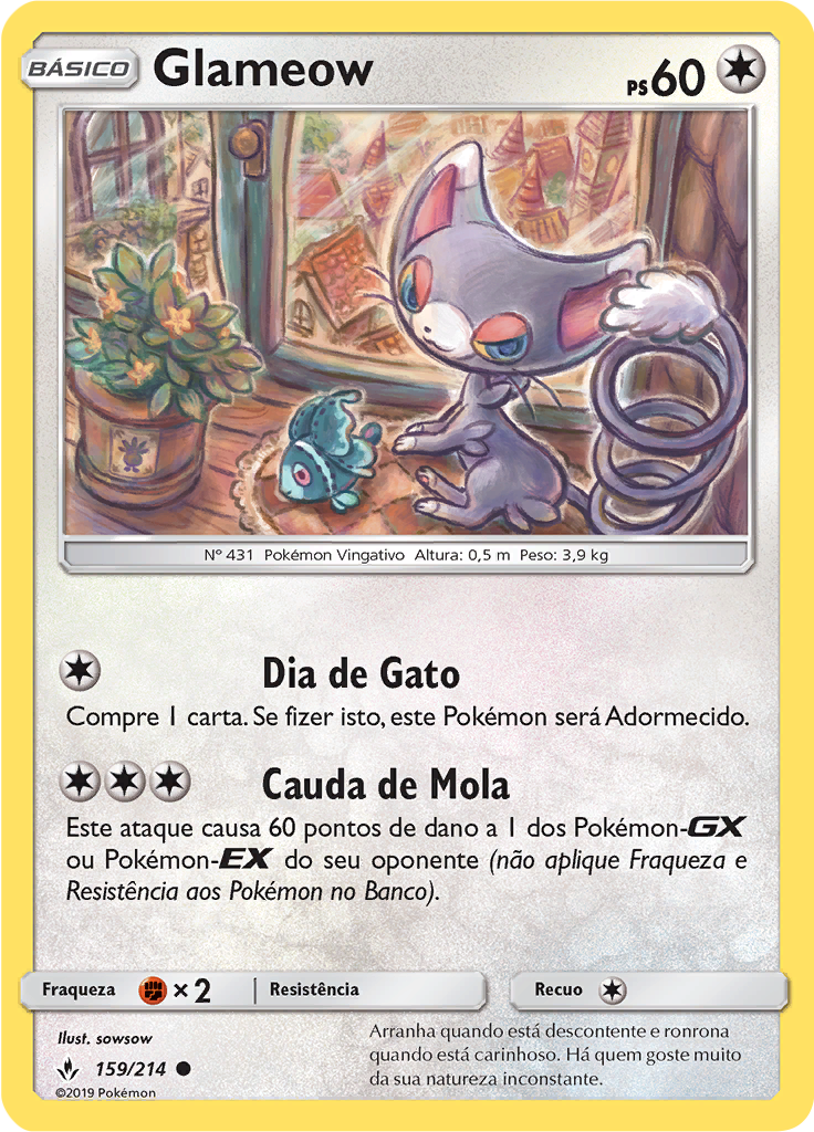 Glameow (Reverse Holo)
