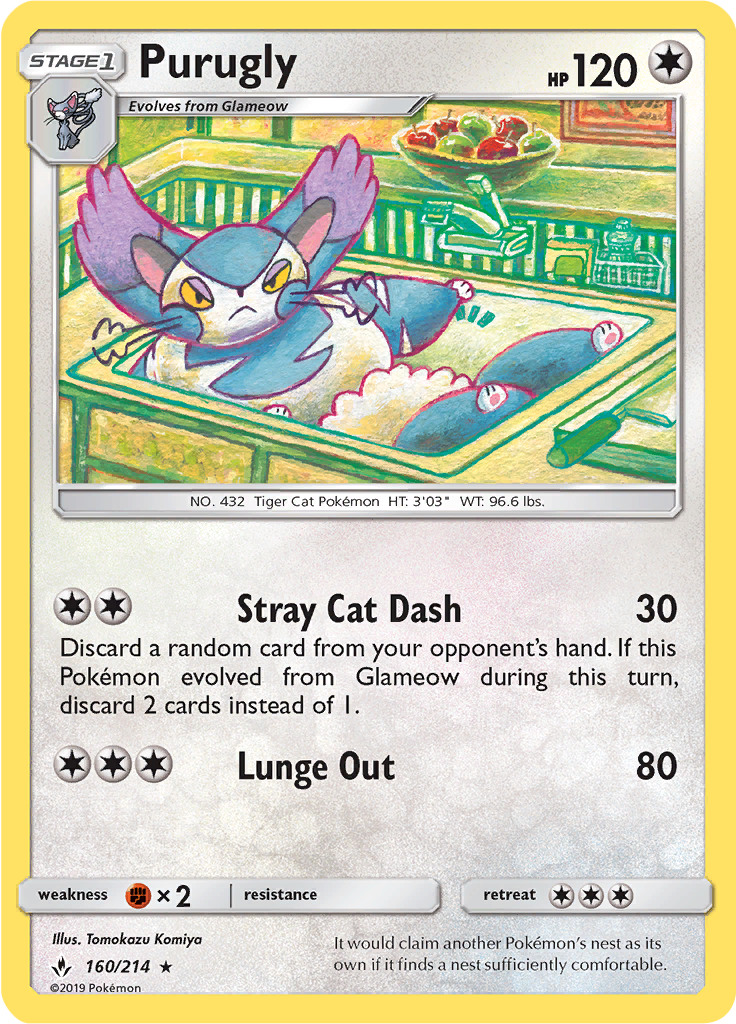 Purugly (Reverse Holo)
