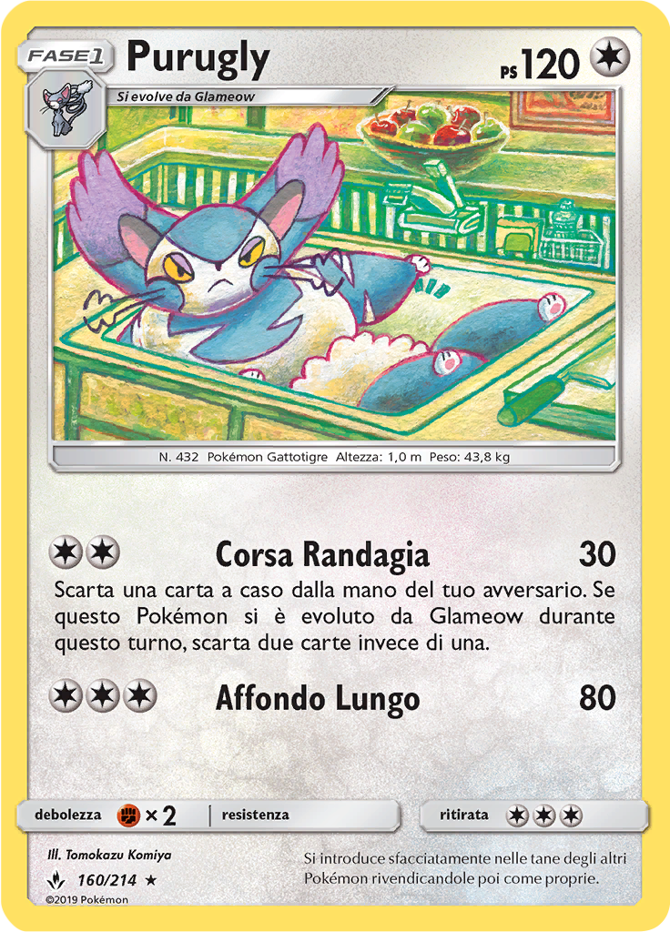 Purugly (Reverse Holo)