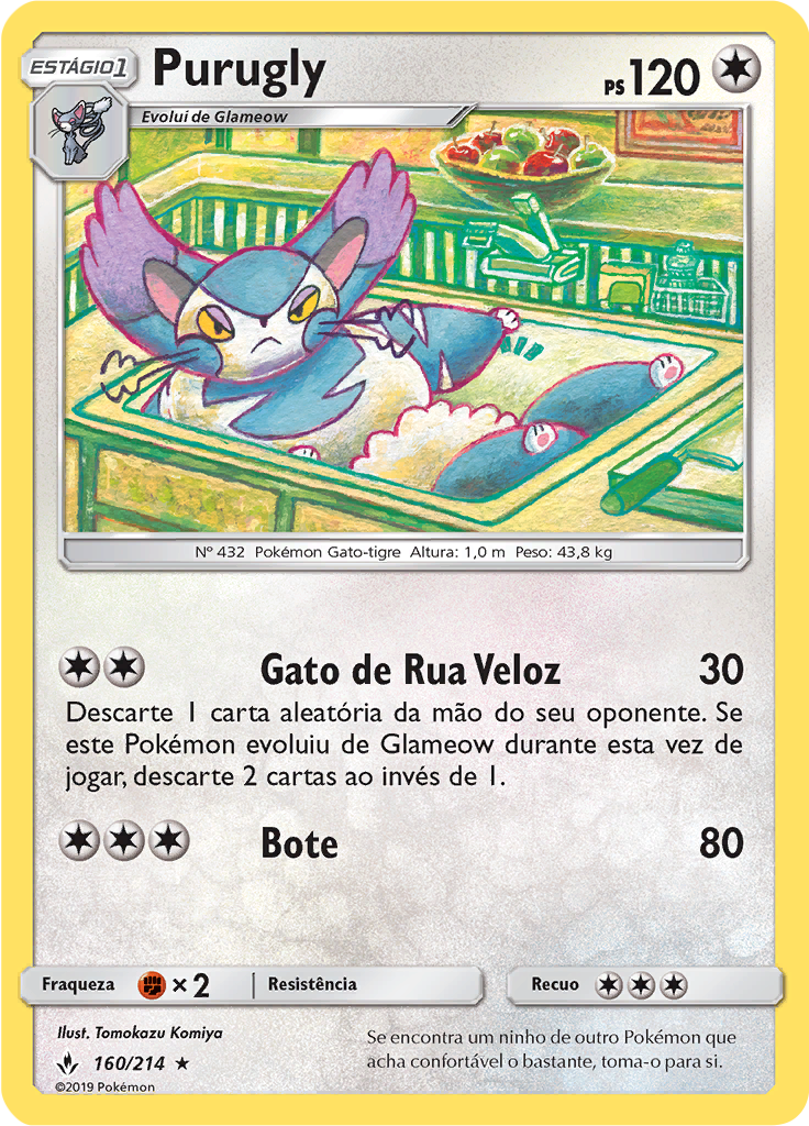 Purugly (Reverse Holo)