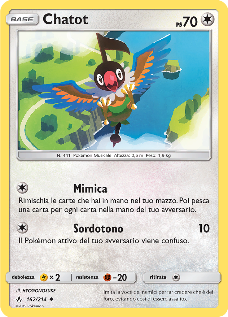 Chatot (Reverse Holo)