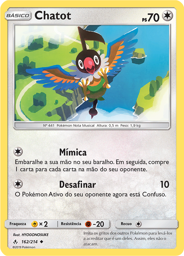 Chatot (Reverse Holo)
