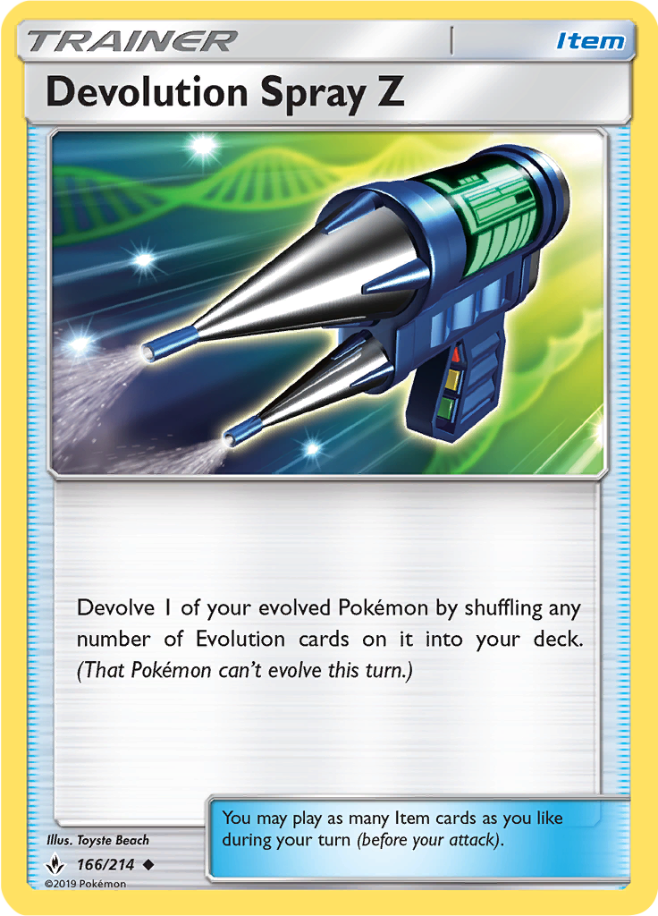 Devolution Spray Z (Reverse Holo)