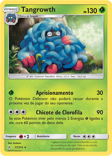 Tangrowth (Reverse Holo)