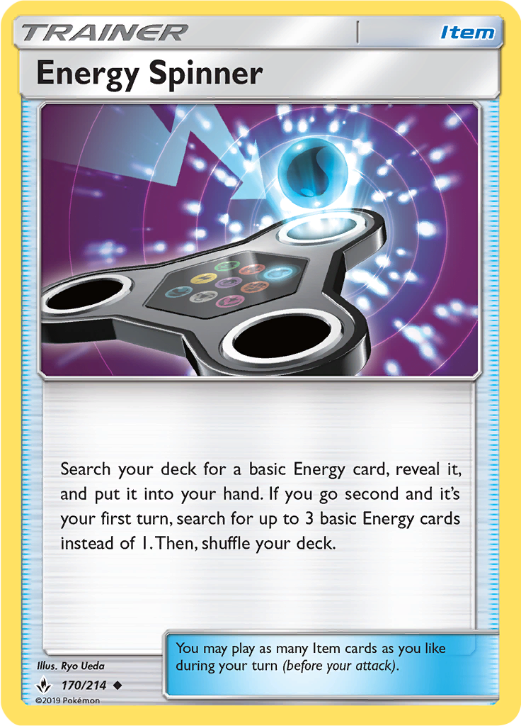 Energy Spinner (Reverse Holo)