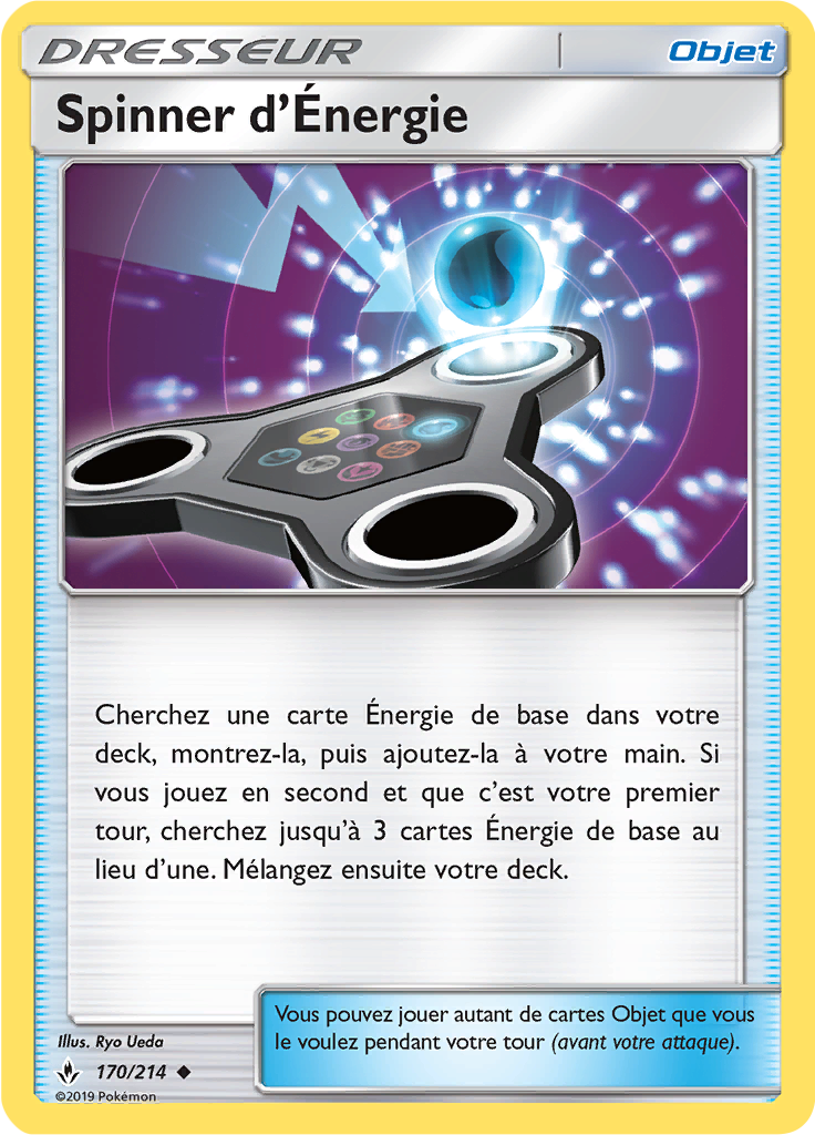 Spinner d’Énergie (Reverse Holo)