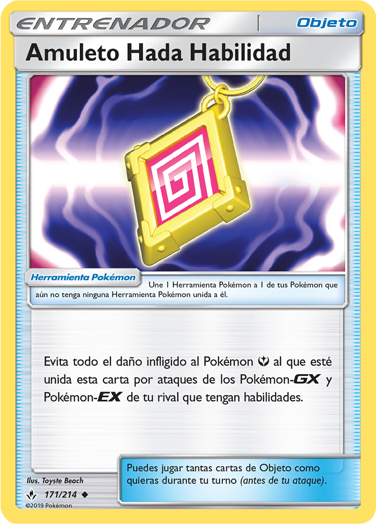 Amuleto Hada Habilidad (Reverse Holo)