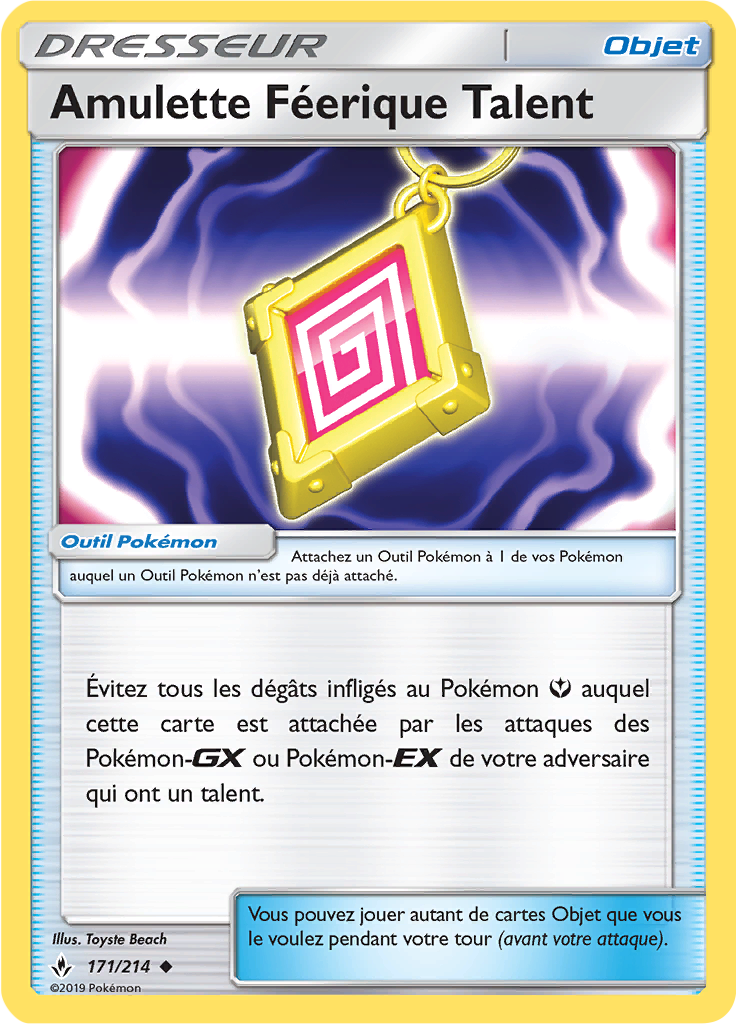 Amulette Féerique Talent (Reverse Holo)