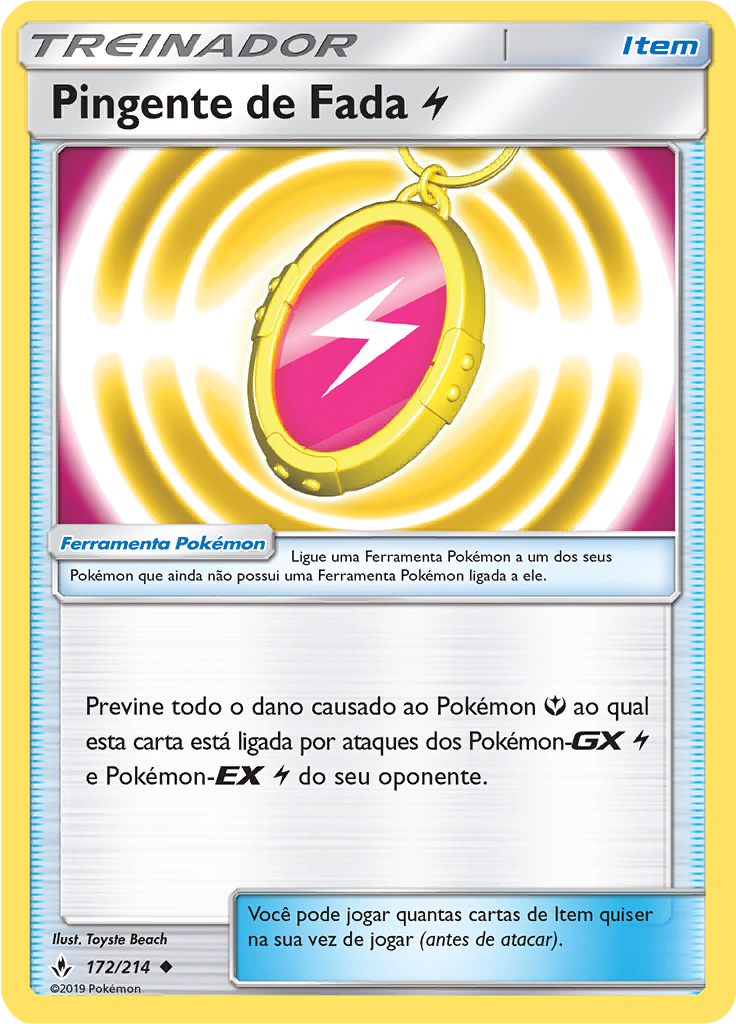 Pingente de Fada Lightning (Reverse Holo)