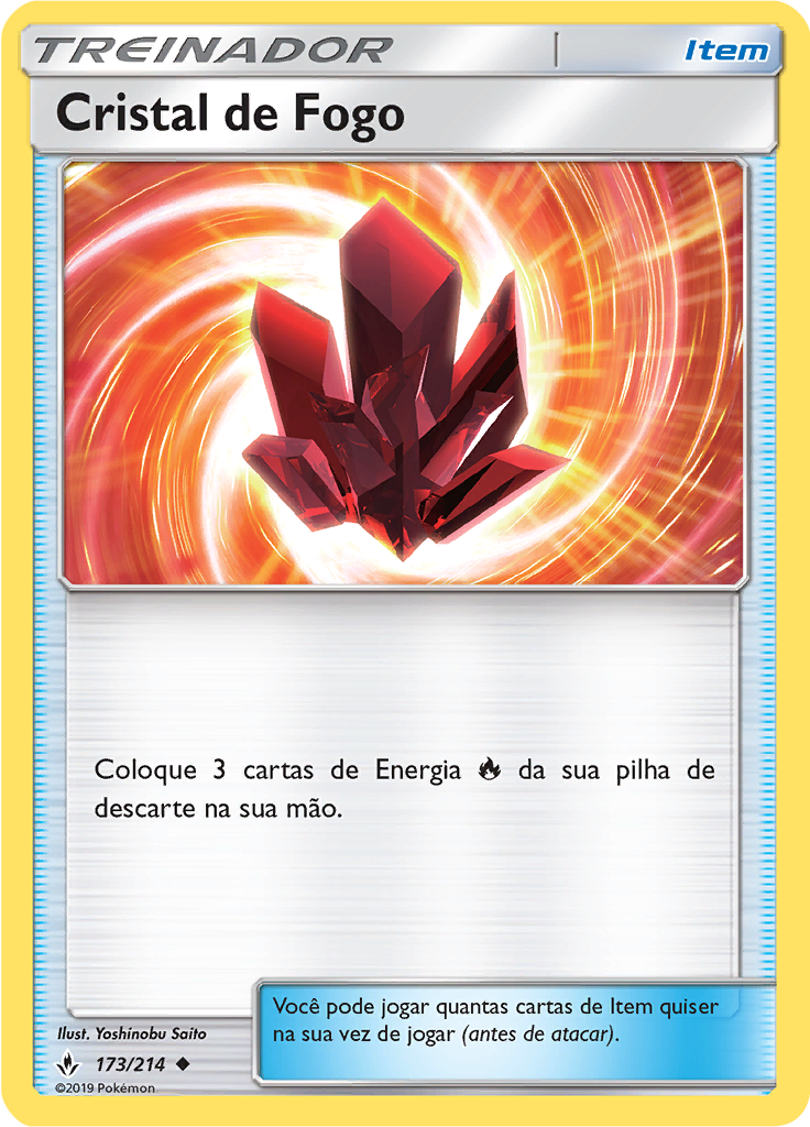 Cristal de Fogo (Reverse Holo)