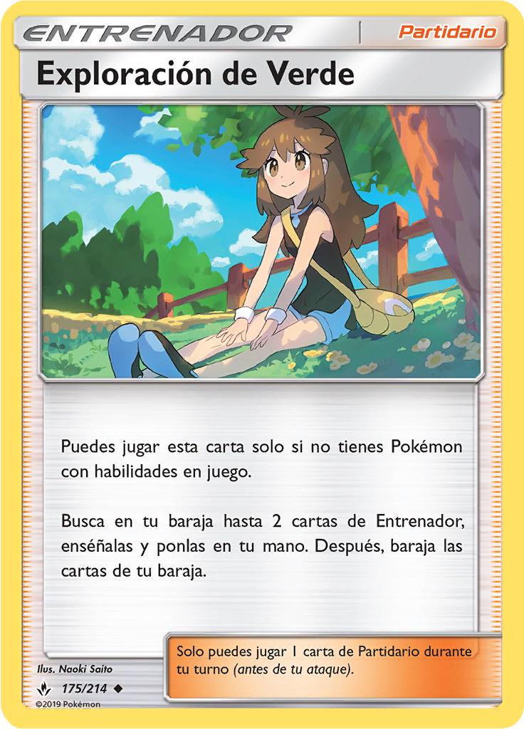 Exploración de Verde (Reverse Holo)