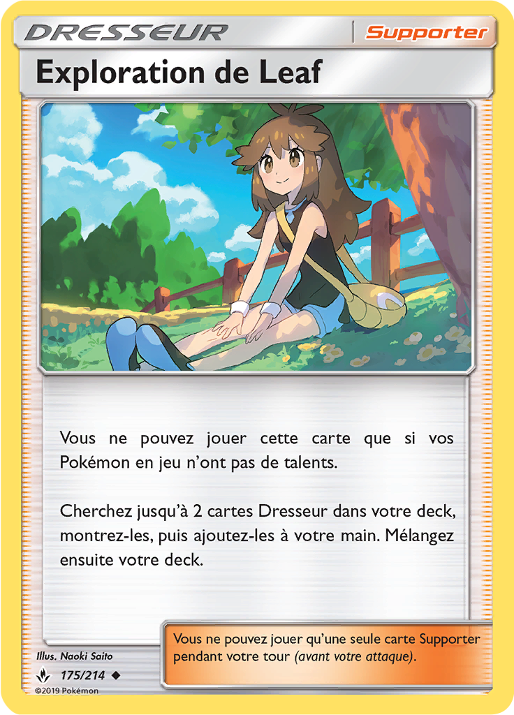 Exploration de Leaf (Reverse Holo)