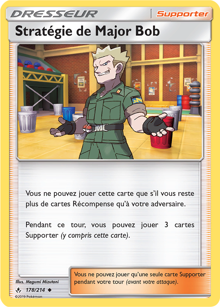 Stratégie de Major Bob (Reverse Holo)