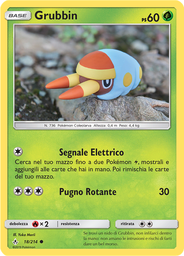 Grubbin (Reverse Holo)