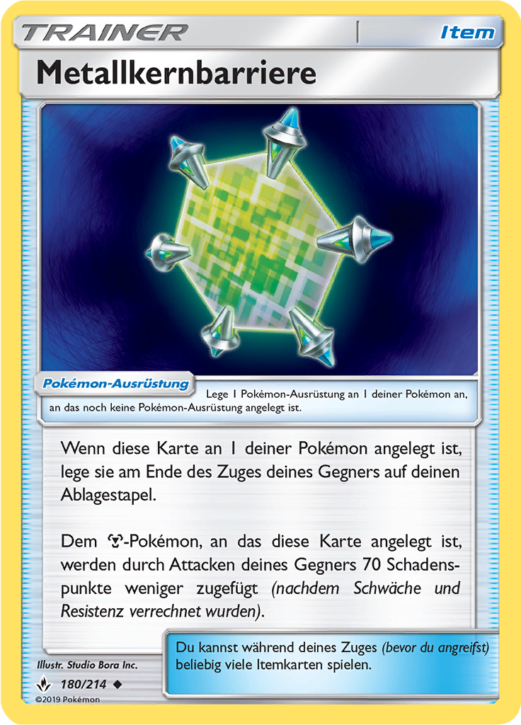 Metallkernbarriere