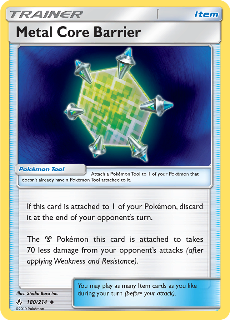 Metal Core Barrier (Reverse Holo)
