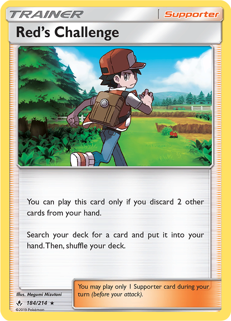 Red’s Challenge (Reverse Holo)