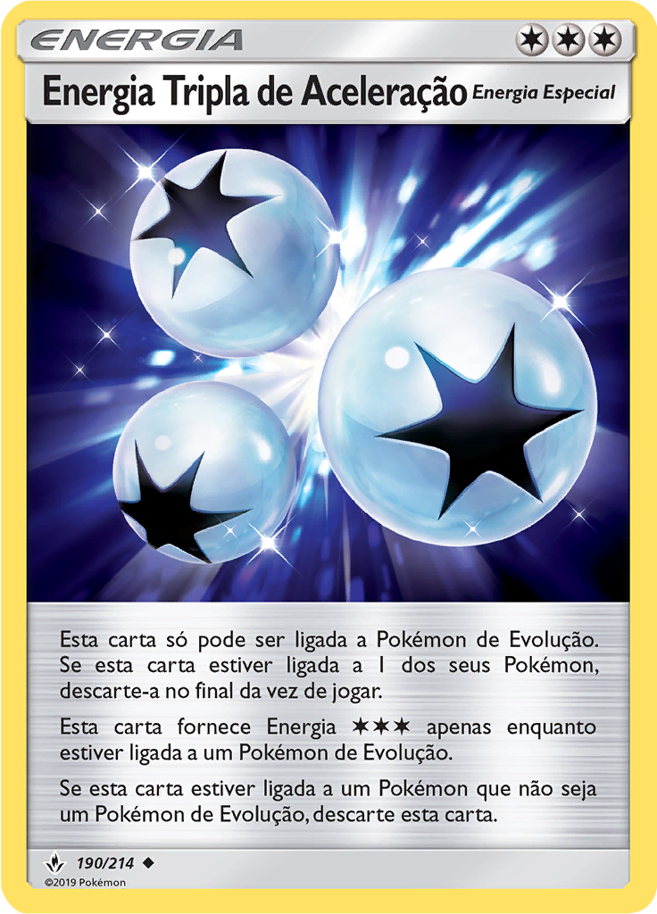 Energia Tripla de Aceleração (Reverse Holo)