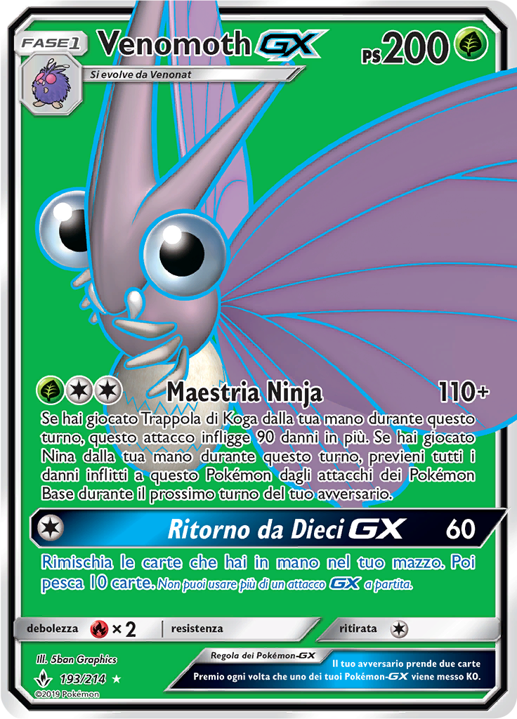 Venomoth GX
