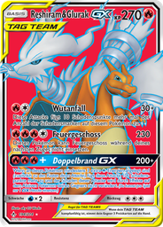 Reshiram & Glurak GX