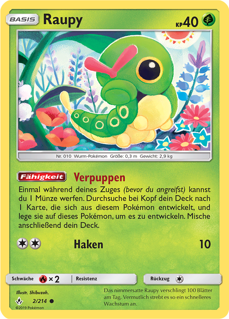 Raupy (Reverse Holo)