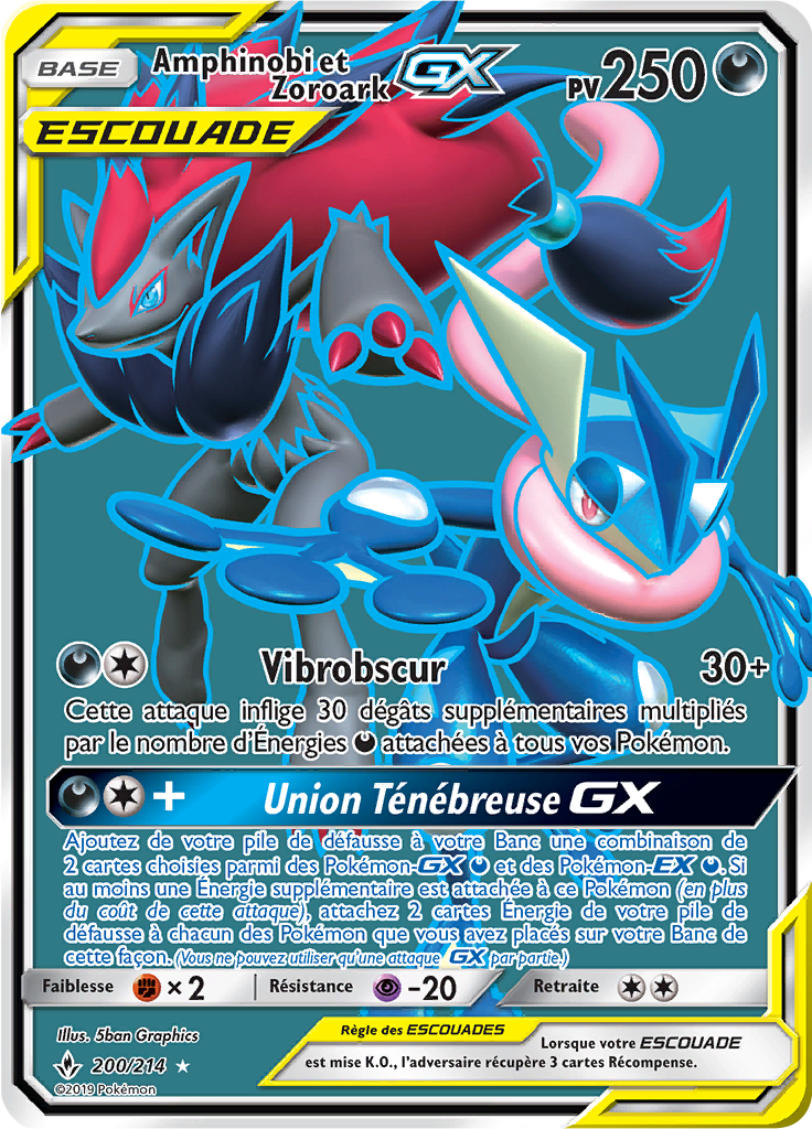 Amphinobi et Zoroark GX