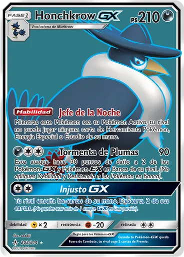Honchkrow GX
