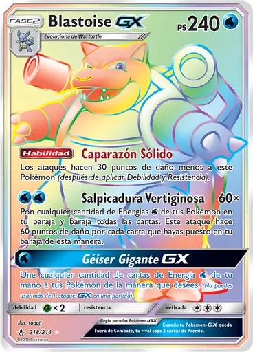 Blastoise GX