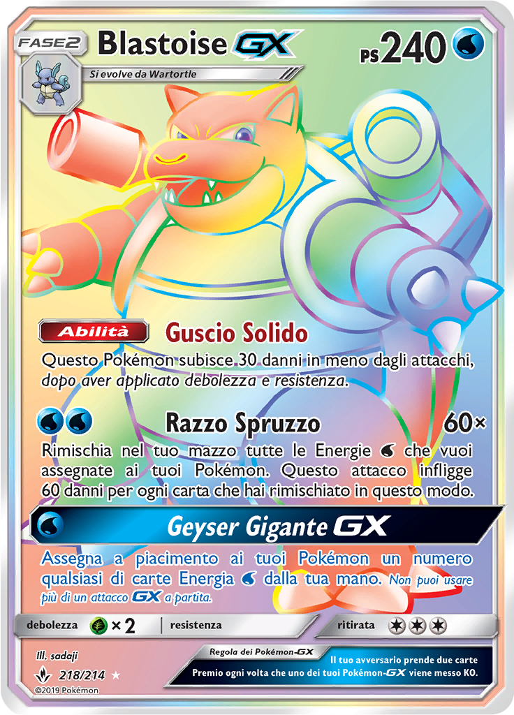Blastoise GX