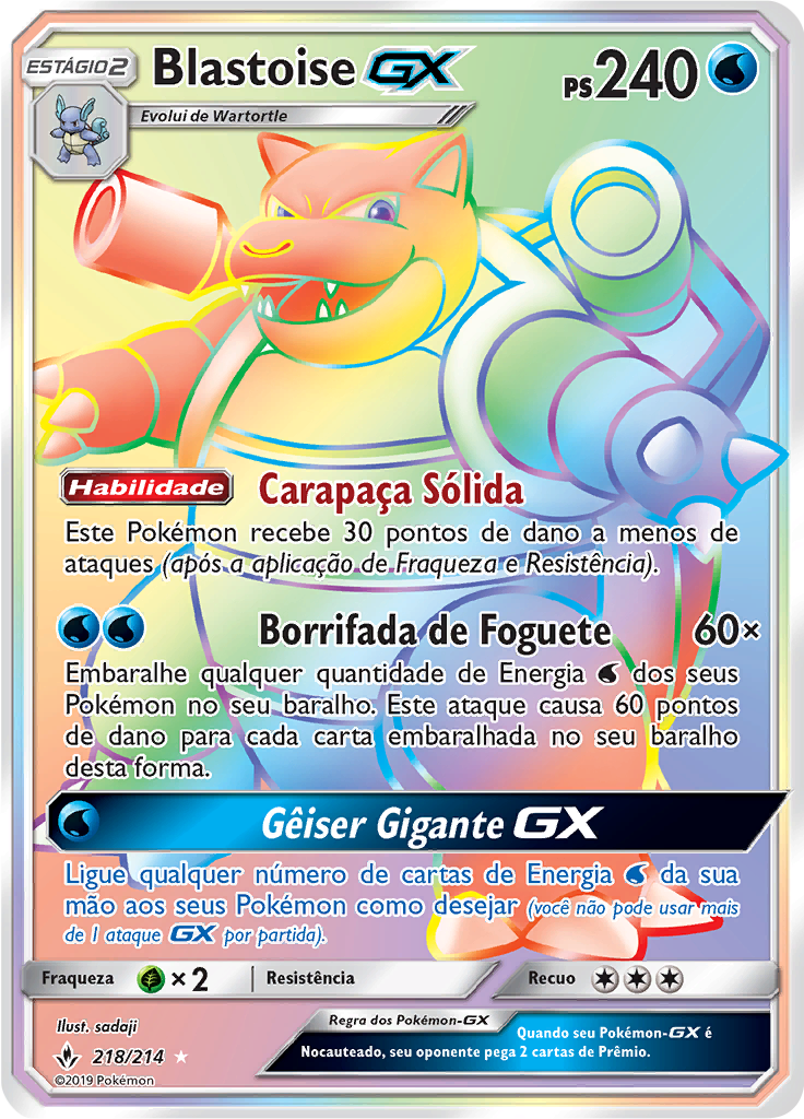 Blastoise GX