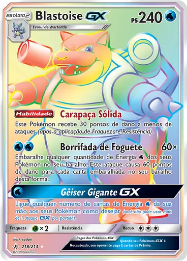 Blastoise GX