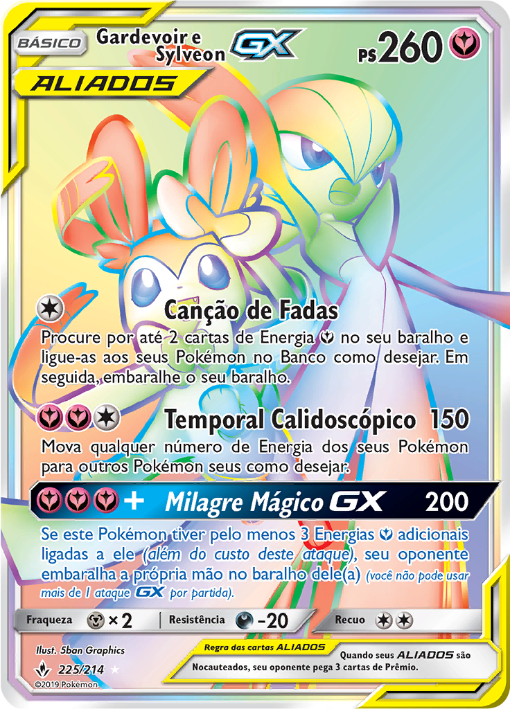 Gardevoir e Sylveon GX
