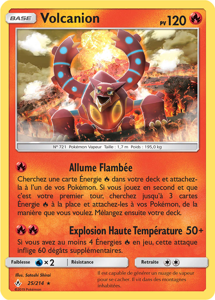 Volcanion (Reverse Holo)