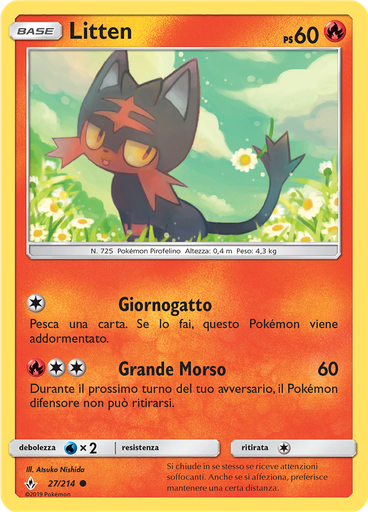 Litten (Reverse Holo)