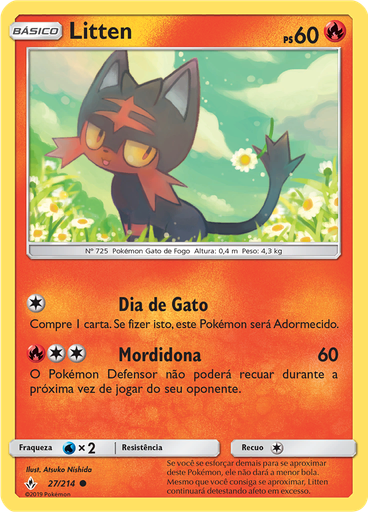 Litten (Reverse Holo)