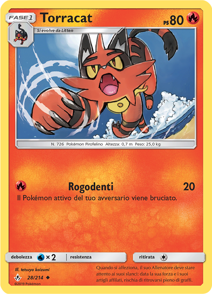 Torracat (Reverse Holo)
