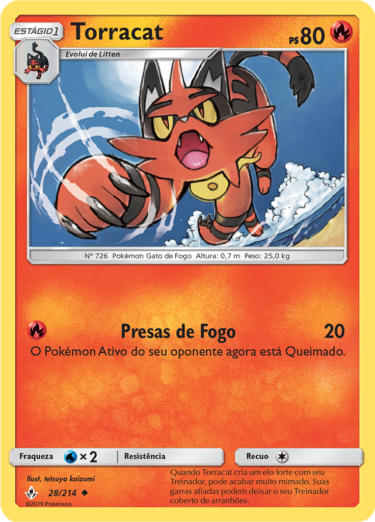 Torracat (Reverse Holo)