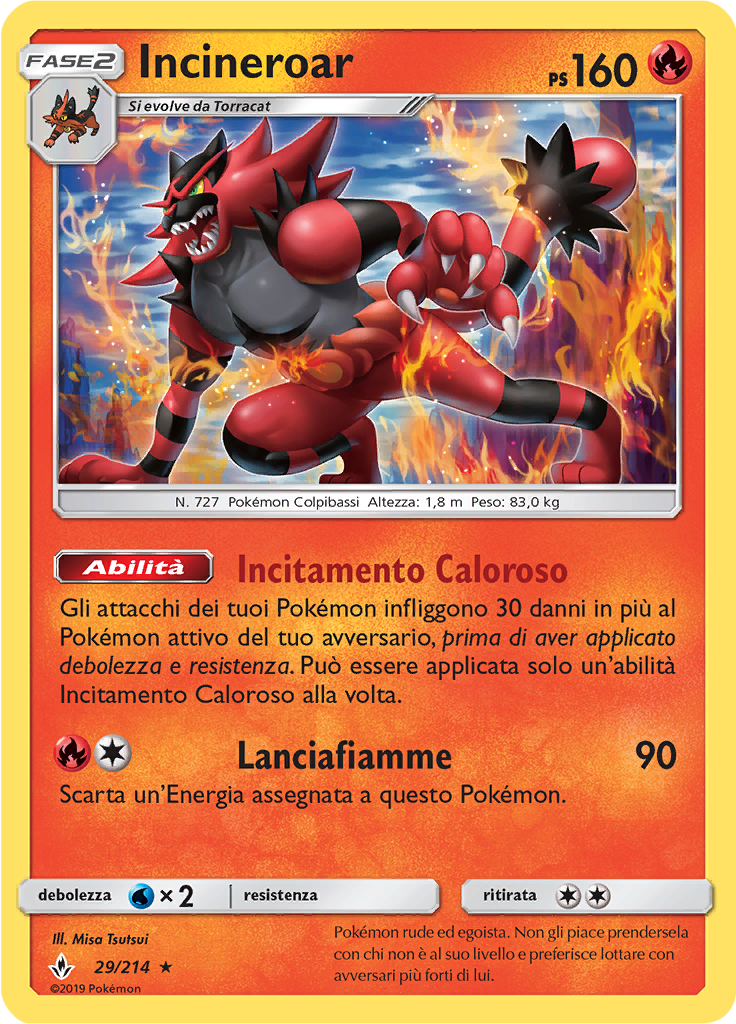 Incineroar (Reverse Holo)