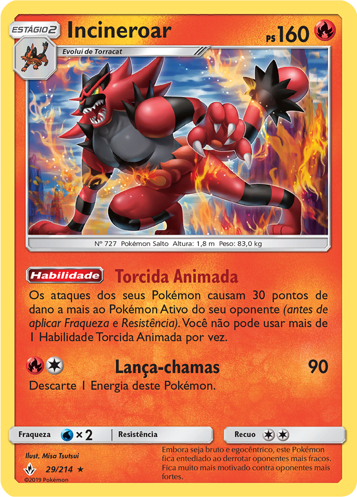 Incineroar (Reverse Holo)