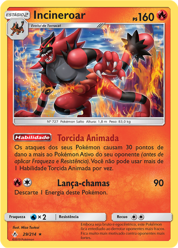 Incineroar (Reverse Holo)