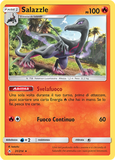 Salazzle (Reverse Holo)