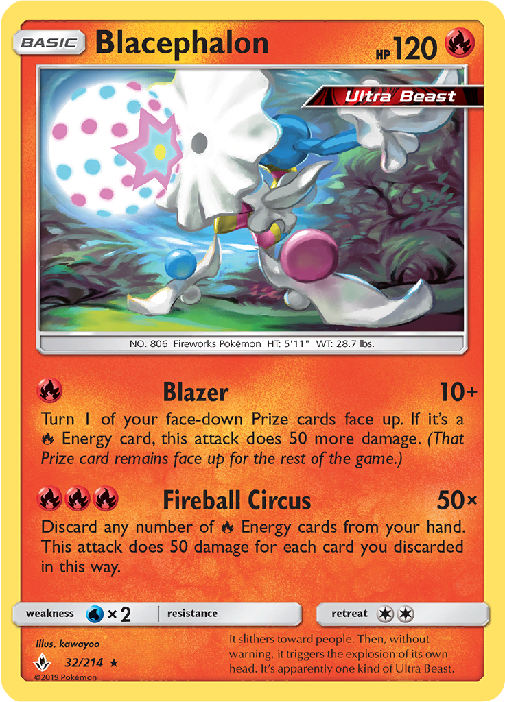 Blacephalon (Reverse Holo)