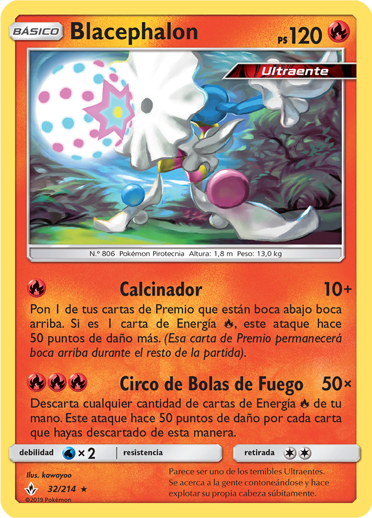 Blacephalon (Reverse Holo)