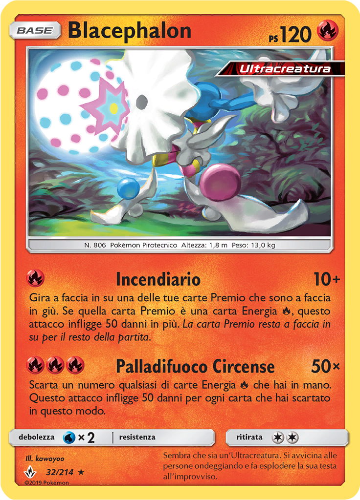 Blacephalon (Reverse Holo)