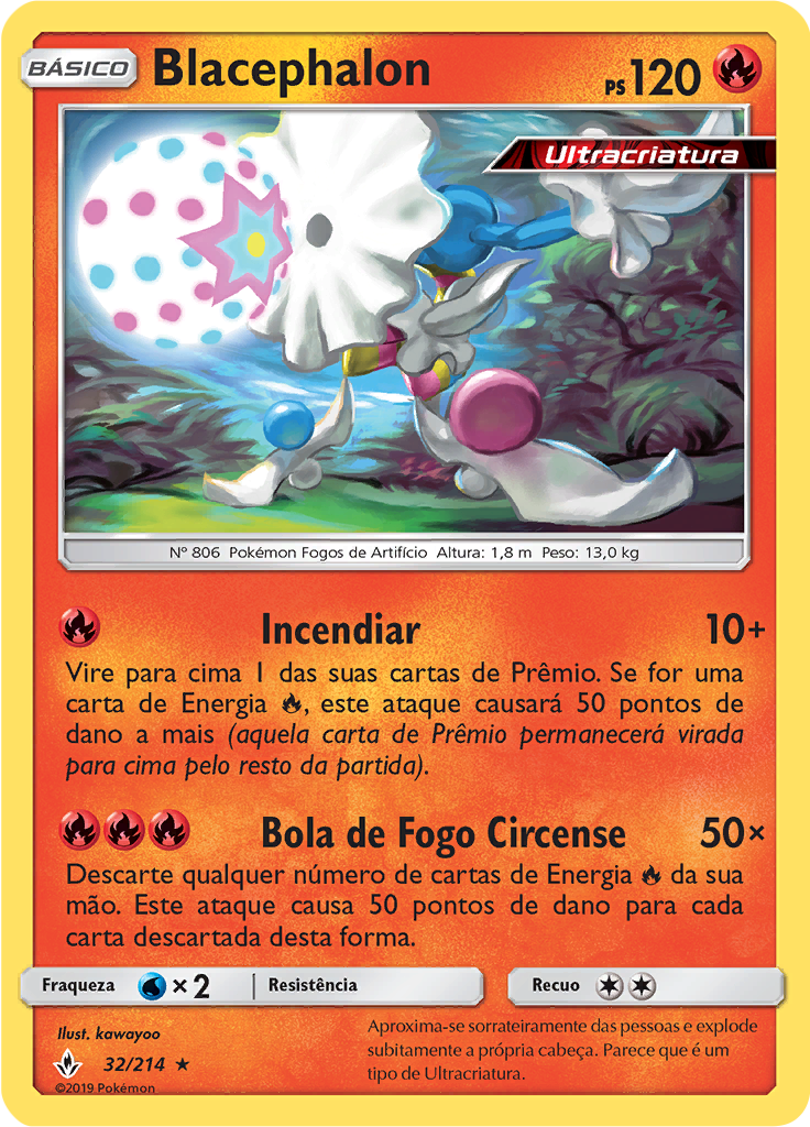 Blacephalon (Reverse Holo)
