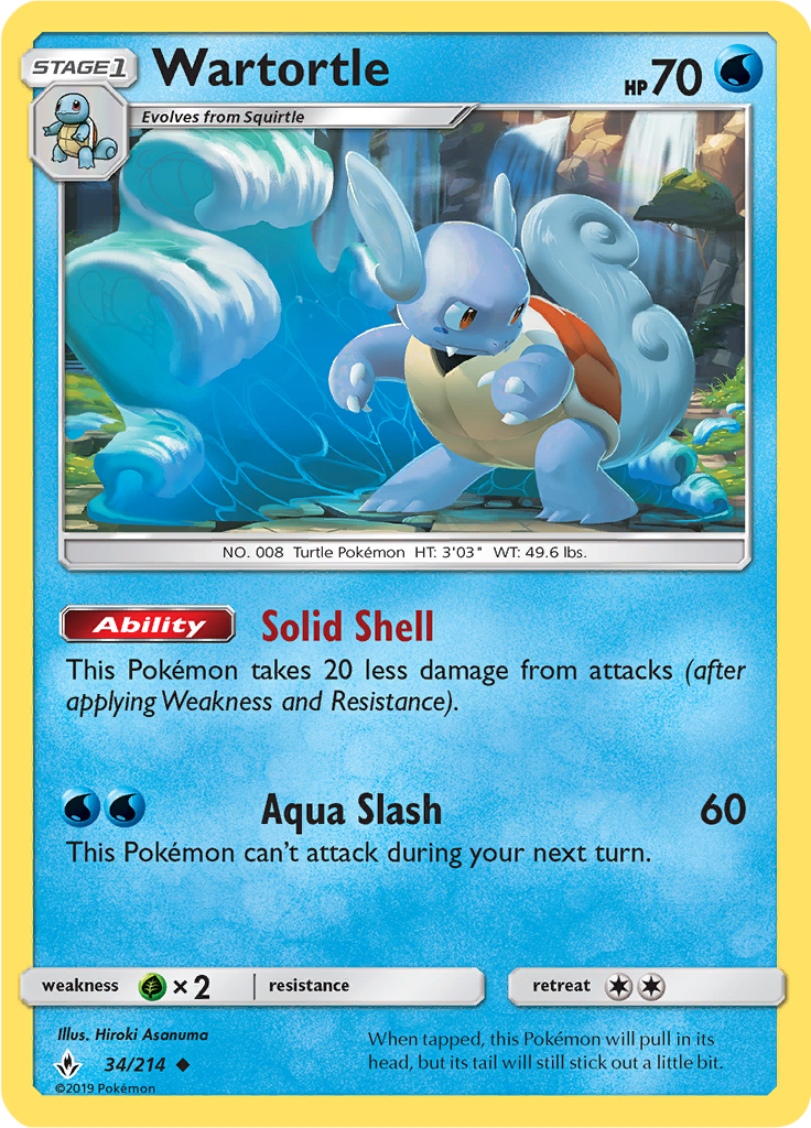 Wartortle (Reverse Holo)